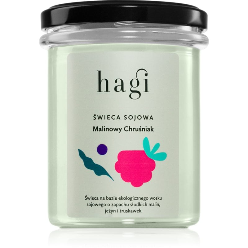 Hagi Raspberry Custard ароматна свещ
