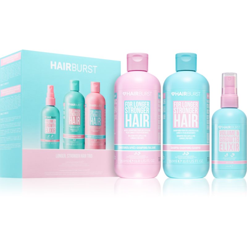 Hairburst Volume & Growth Bundle подаръчен комплект за постигане на съвършен вид на косата - Комплект - Сравни цени от 1 магазин с безплатна доставка