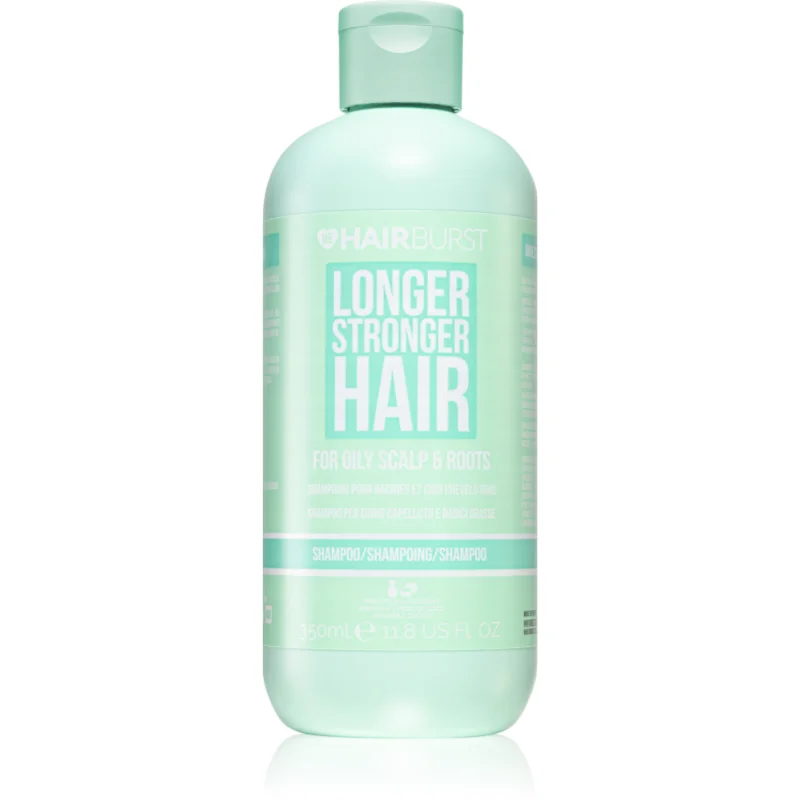 Hairburst Longer Stronger Hair Oily Scalp & Roots почистващ шампоан за бързо омазняваща се коса