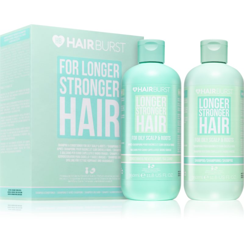 Hairburst Longer Stronger Hair Oily Scalp & Roots Set подаръчен комплект за мазна коса - Комплект - Сравни цени от 1 магазин с безплатна доставка
