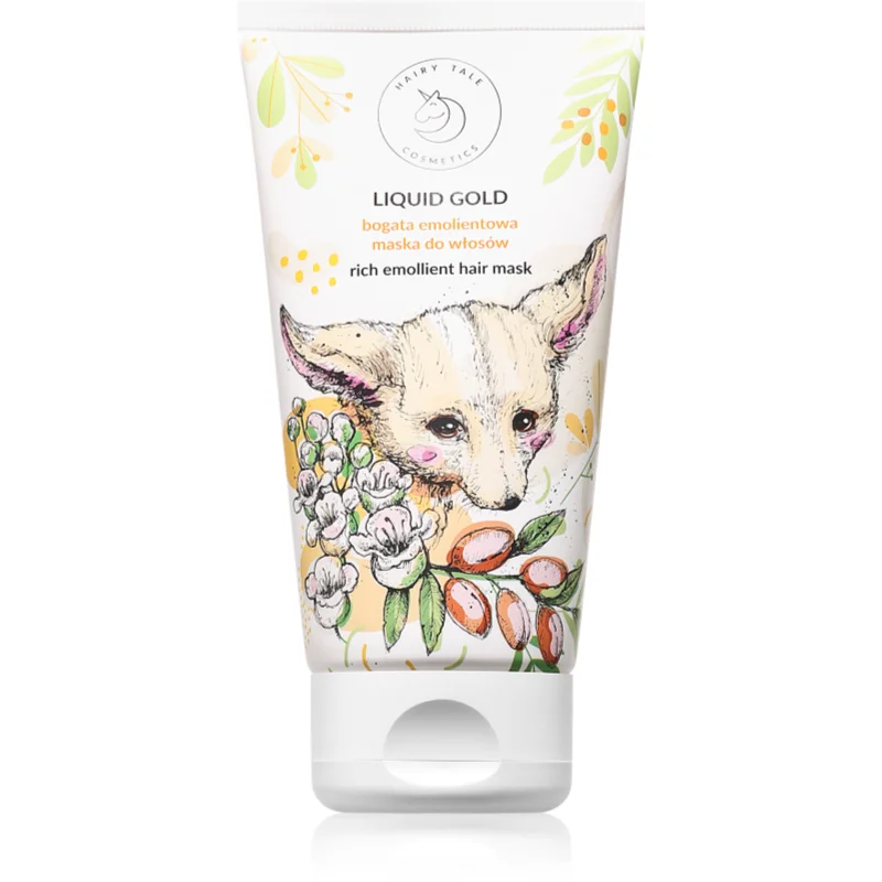 Hairy Tale Liquid Gold подхранваща маска за увредена коса