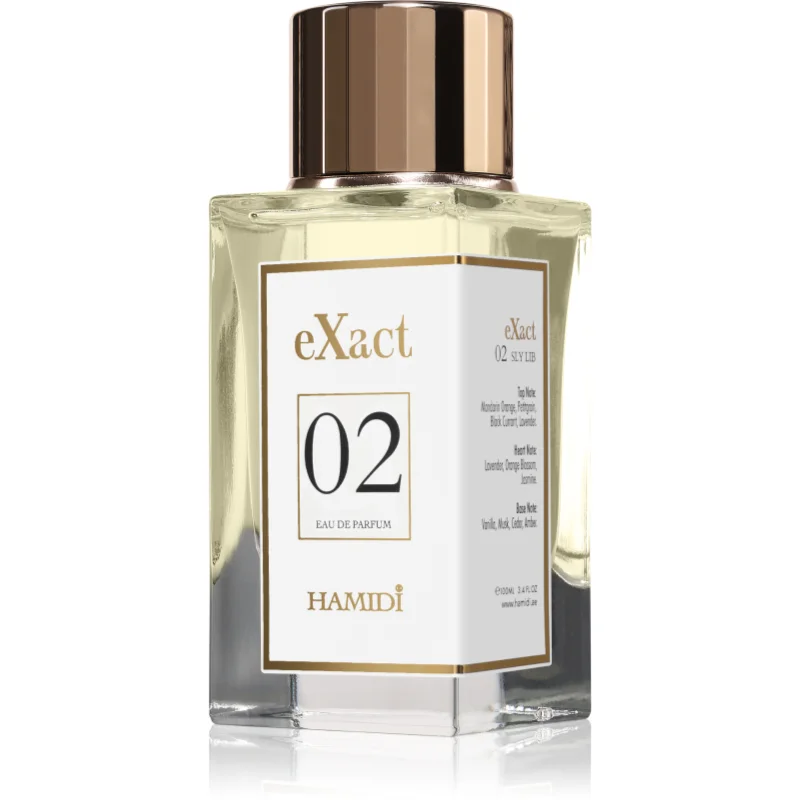 Hamidi Hamidi eXact 02 за жени EDP - Дамски парфюм 100мл - Сравни цени от 1 магазин с безплатна доставка