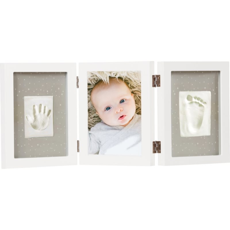 Happy Hands Triple Frame комплект за отпечатъци на бебето 3 x 17×22 cm - За деца - Сравни цени от 1 магазин с безплатна доставка