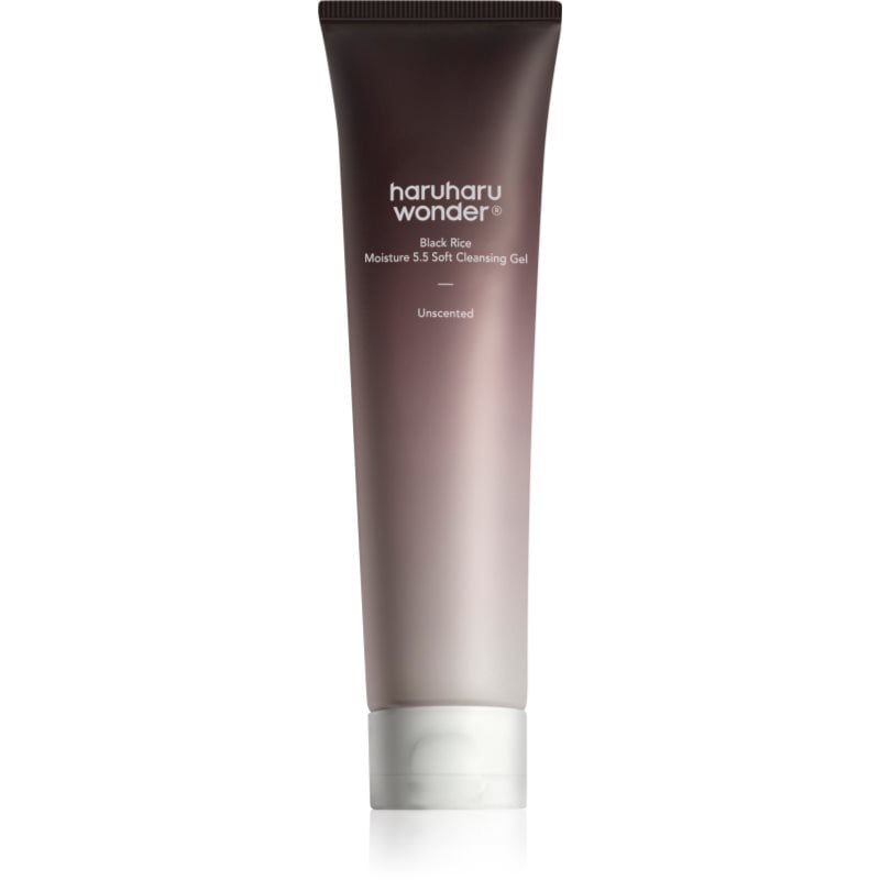 Haruharu Wonder Black Rice Triple AHA Gentle Cleansing Gel лек почистващ гел с хидратиращ ефект