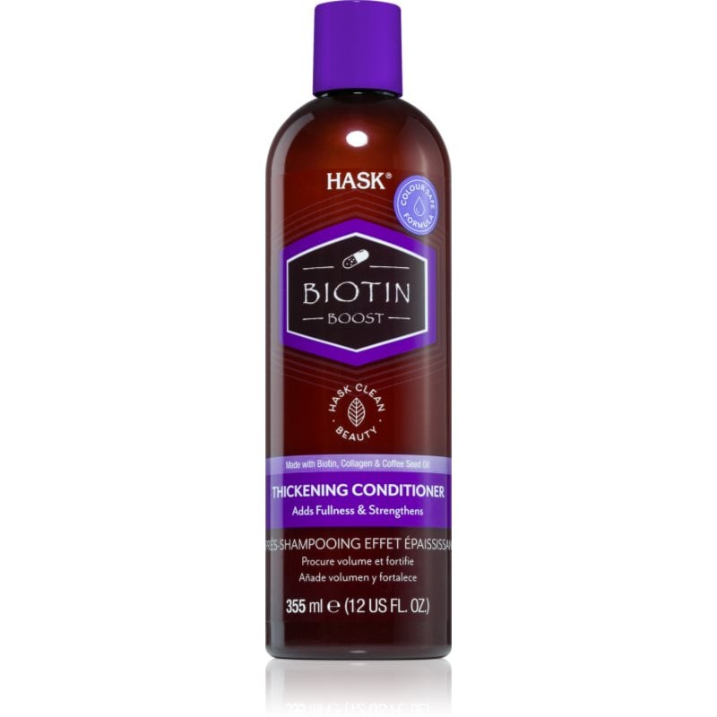 HASK Biotin Boost подсилващ балсам за обем