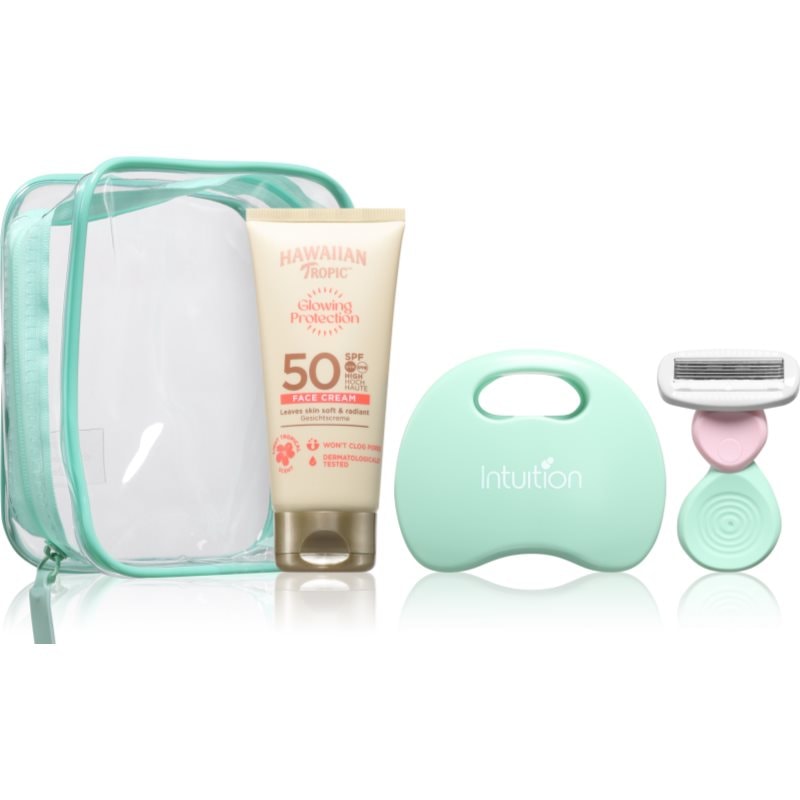 Hawaiian Tropic x Wilkinson Sword Essential Giftset комплект за пътуване - Комплект - Сравни цени от 1 магазин с безплатна доставка