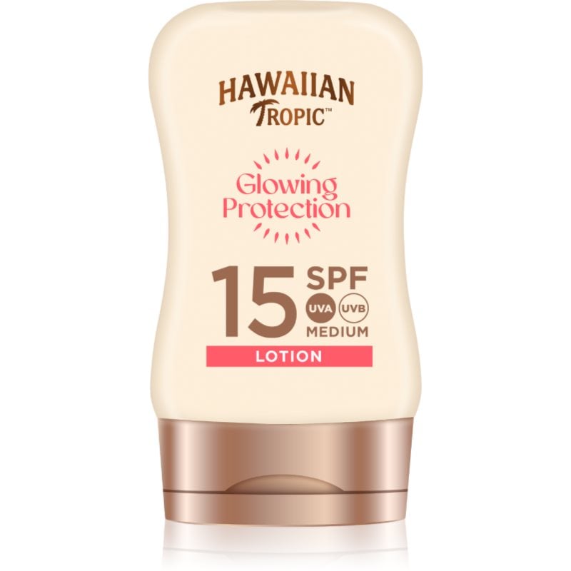 Hawaiian Tropic Glowing Protection Mini слънцезащитен крем SPF 15