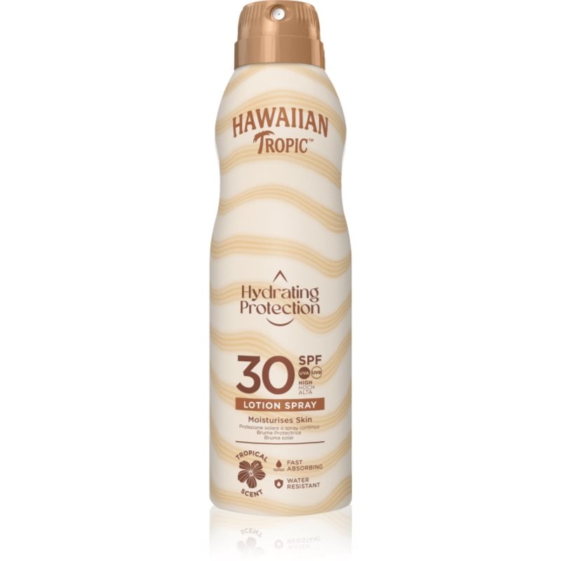 Hawaiian Tropic Hydrating Protection Lotion Spray слънцезащитен спрей SPF 30