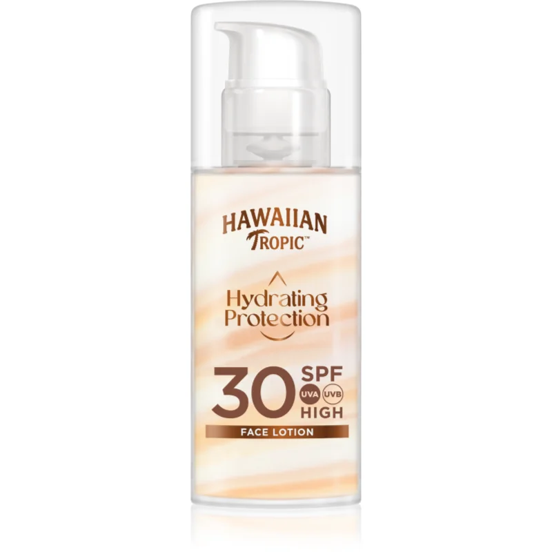Hawaiian Tropic Hydrating Protection Face Lotion слънцезащитен крем за лице SPF 30