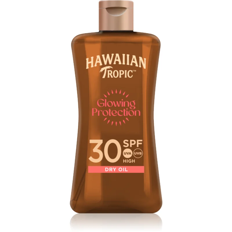 Hawaiian Tropic Glowing Protection Dry Oil олио за слънце SPF 30 - Грижа за тяло - Сравни цени от 1 магазин с безплатна доставка