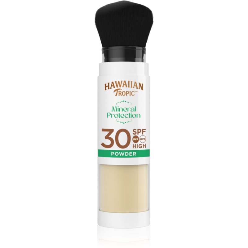 Hawaiian Tropic Mineral Protection Powder Brush слънцезащитна водоустойчива пудра SPF 30 - Грижа за тяло - Сравни цени от 1 магазин с безплатна доставка