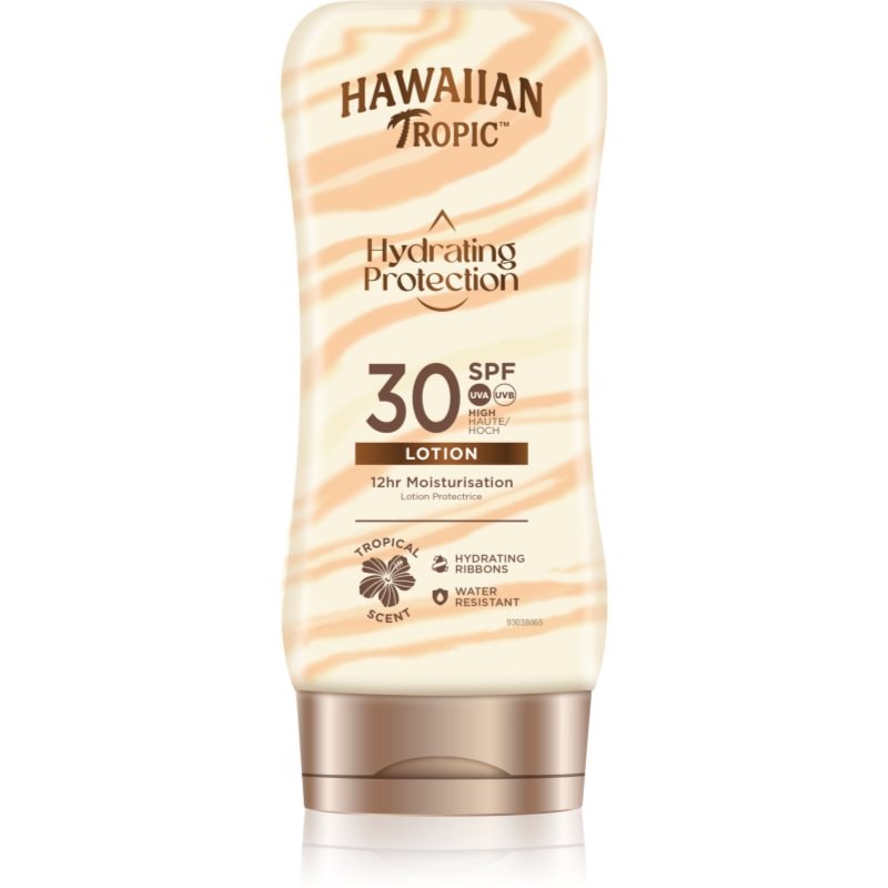 Hawaiian Tropic Hawaiian Tropic Hydrating Protection Lotion крем за загар - Унисекс парфюм 180мл - Сравни цени от 1 магазин с безплатна доставка