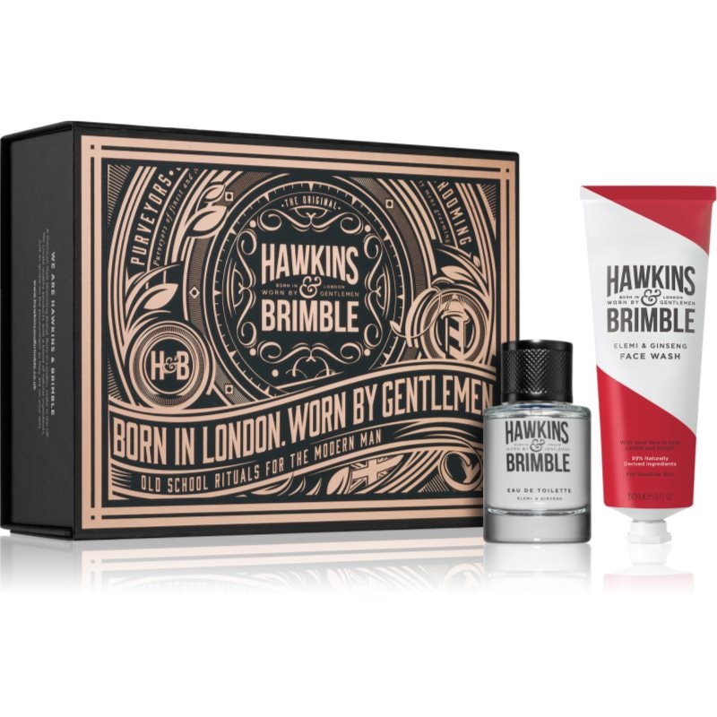 Hawkins & Brimble Hawkins & Brimble Fragrance Gift Set подаръчен комплект за мъже - Мъжки парфюм - Сравни цени от 1 магазин с безплатна доставка