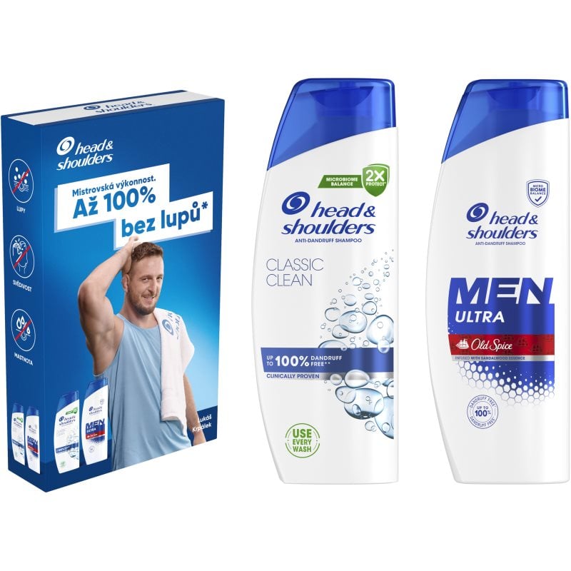 Head & Shoulders Classic Clean + Ultra Old Spice подаръчен комплект за мъже