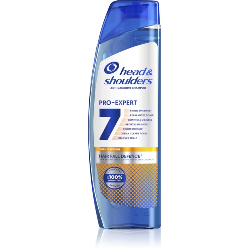 Head & Shoulders Head & Shoulders Pro-Expert 7 Hair Fall Defense шампоан против пърхот и косопад с кофеин - Унисекс парфюм 250мл - Сравни цени от 1 магазин с безплатна доставка