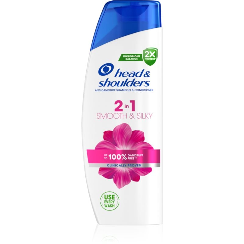 Head & Shoulders Head & Shoulders Smooth & Silky шампоан против пърхот 2 в 1 - Унисекс парфюм 330мл - Сравни цени от 1 магазин с безплатна доставка