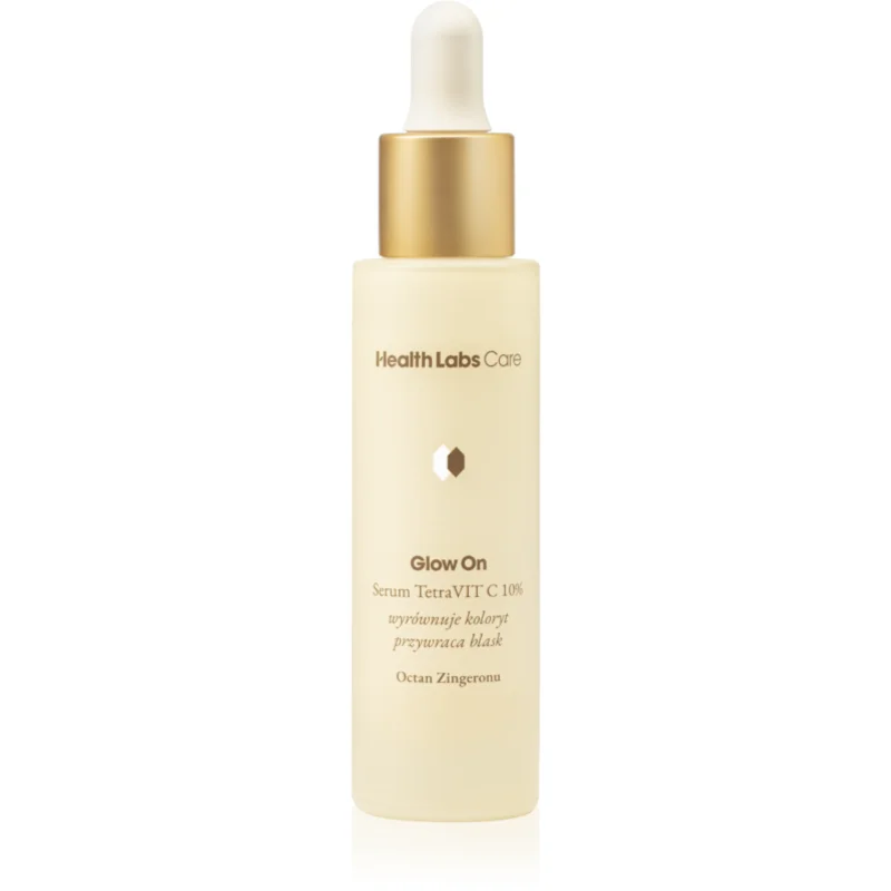 Health Labs Care Glow On TetraVit C 10% Serum серум за лице с витамин С - Грижа за лице - Сравни цени от 1 магазин с безплатна доставка