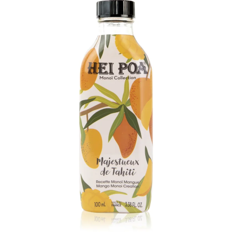 Hei Poa Pure Tahiti Monoï Oil Mango Scent мултифункционално масло за тяло и коса
