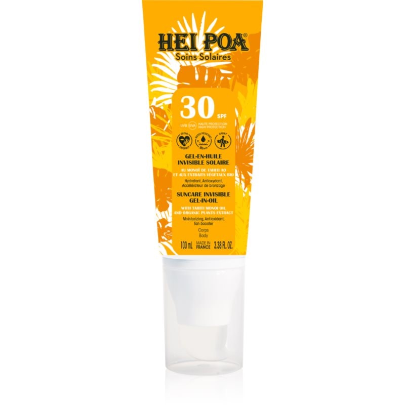 Hei Poa Hei Poa Suncare гел за слънчеви бани SPF 30 - Унисекс парфюм 100мл - Сравни цени от 1 магазин с безплатна доставка