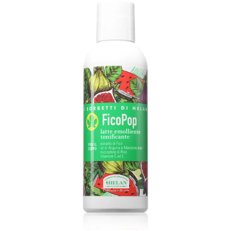 Helan I SORBETTI DI HELAN FicoPop Toning Softening Milk успокояващ флуид за тяло