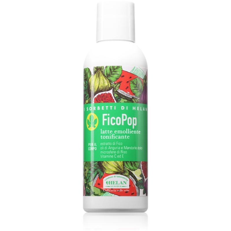 Helan I SORBETTI DI HELAN FicoPop Toning Softening Milk успокояващ флуид за тяло - Грижа за тяло - Сравни цени от 1 магазин с безплатна доставка