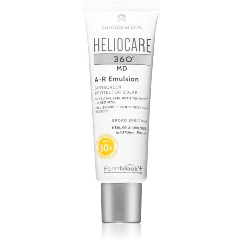Heliocare 360° MD A-R Emulsion защитна емулсия за чувствителна кожа със склонност към зачервяване SPF 50+