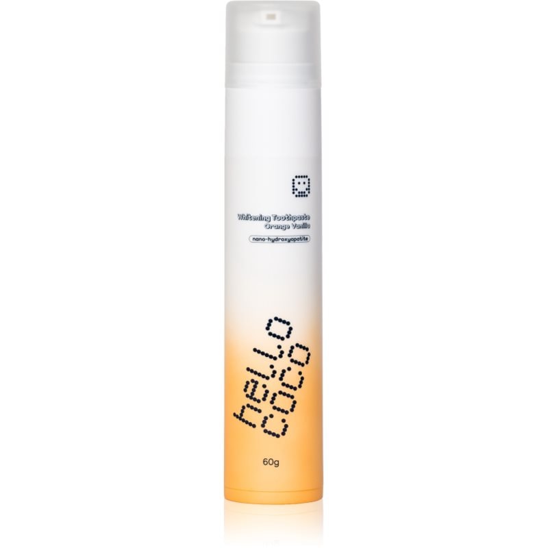 Hello Coco hello coco Toothpaste Orange Vanilla избелваща паста за зъби - Унисекс парфюм 60мл - Сравни цени от 1 магазин с безплатна доставка