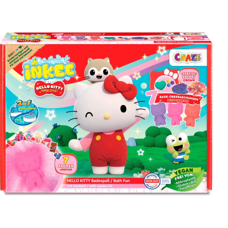 Hello Kitty Gift Box Bath подаръчен комплект за вана за деца - Комплект - Сравни цени от 1 магазин с безплатна доставка