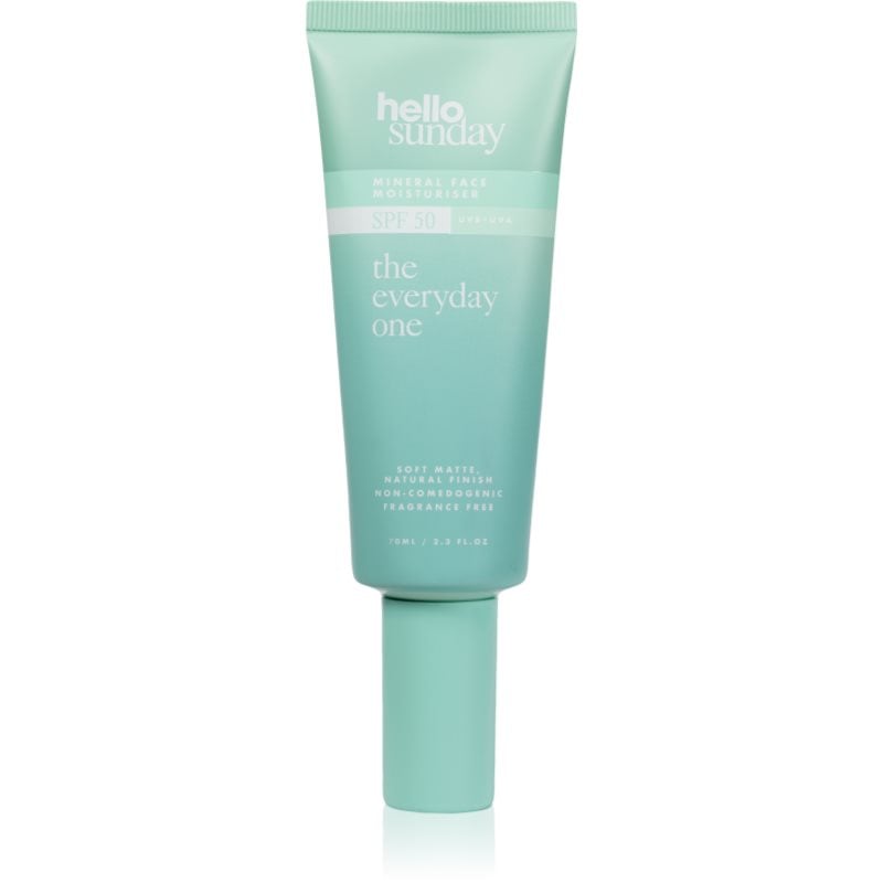 hello sunday the everyday one mineral минерален крем за хидратиране и изпъване на кожата SPF 50