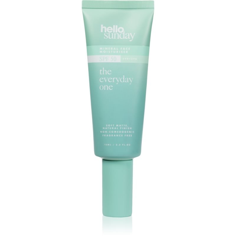 hello sunday the everyday one mineral минерален крем за хидратиране и изпъване на кожата SPF 50 - Грижа за лице - Сравни цени от 1 магазин с безплатна доставка