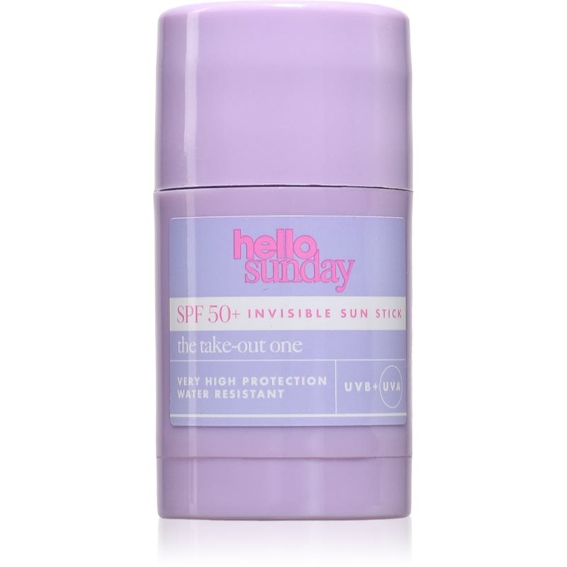 hello sunday the take-out one invisible sun stick защитен хидратиращ стик SPF 30