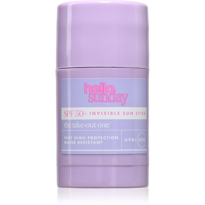 hello sunday the take-out one invisible sun stick защитен хидратиращ стик SPF 30 - Грижа за тяло - Сравни цени от 1 магазин с безплатна доставка