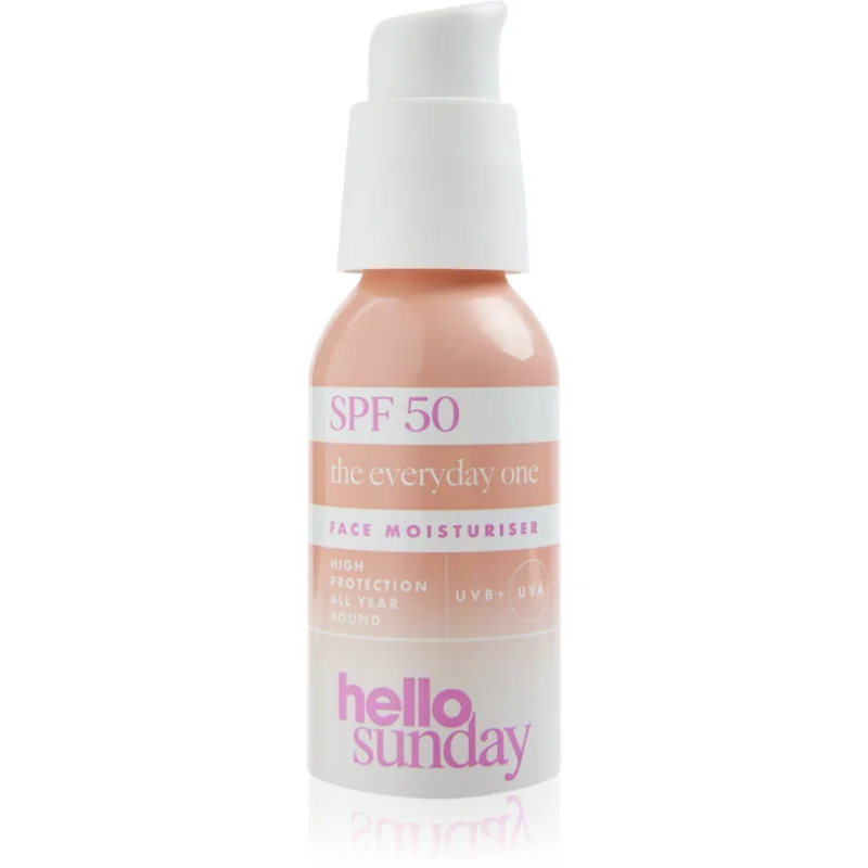 hello sunday the everyday one SPF 50 слънцезащитен крем за лице