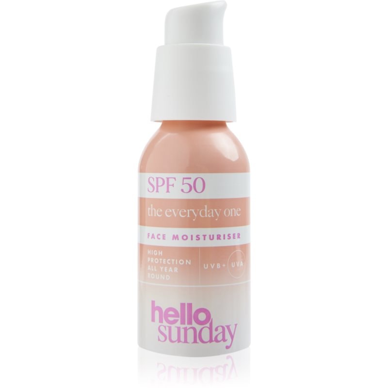 hello sunday the everyday one SPF 50 слънцезащитен крем за лице - Грижа за тяло - Сравни цени от 1 магазин с безплатна доставка