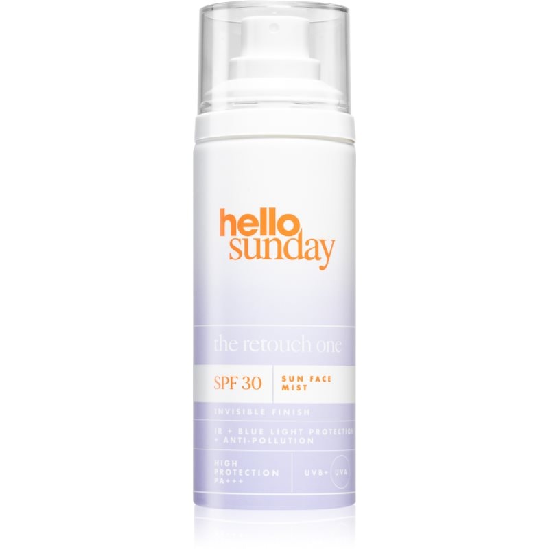 hello sunday the retouch one защитна мъгла за лице против действието на външни фактори SPF 30 - Грижа за лице - Сравни цени от 1 магазин с безплатна доставка