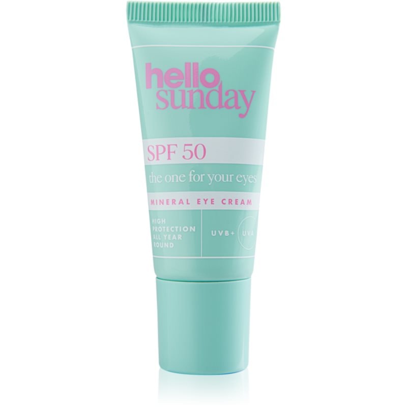 hello sunday the one for your eyes изглаждащ и озаряващ крем за около очите SPF 50 - Грижа за лице - Сравни цени от 1 магазин с безплатна доставка