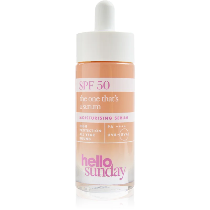 hello sunday the one that´s a serum защитен серум SPF 50 - Грижа за тяло - Сравни цени от 1 магазин с безплатна доставка