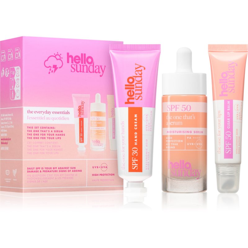 hello sunday the everyday essentials комплект за озарена кожа - Комплект - Сравни цени от 1 магазин с безплатна доставка