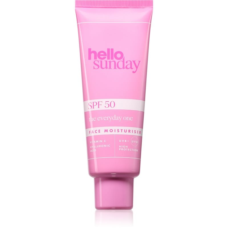 hello sunday the everyday one SPF 50 хидратиращ крем за лице SPF 50 - Грижа за тяло - Сравни цени от 1 магазин с безплатна доставка