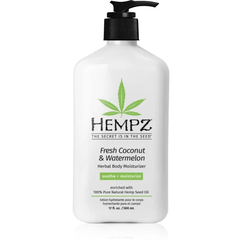 HEMPZ Fresh Coconut & Watermelon хидратиращо мляко за тяло - Грижа за тяло - Сравни цени от 1 магазин с безплатна доставка