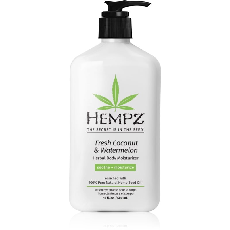 HEMPZ Fresh Coconut & Watermelon хидратиращо мляко за тяло - Грижа за тяло - Сравни цени от 1 магазин с безплатна доставка