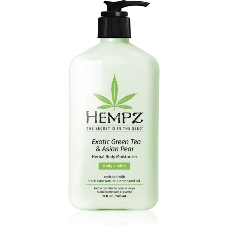 HEMPZ Exotic Green Tea & Asian Pear хидратиращо мляко за тяло