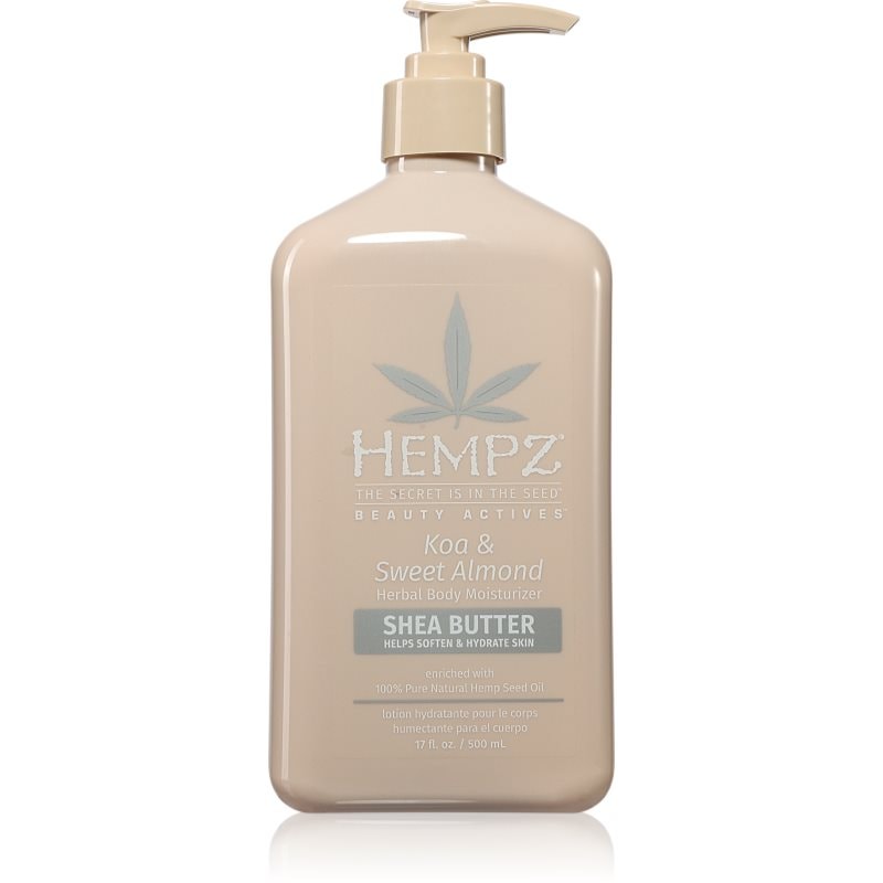 HEMPZ Koa & Sweet Almond хидратиращо мляко за тяло - Грижа за тяло - Сравни цени от 1 магазин с безплатна доставка