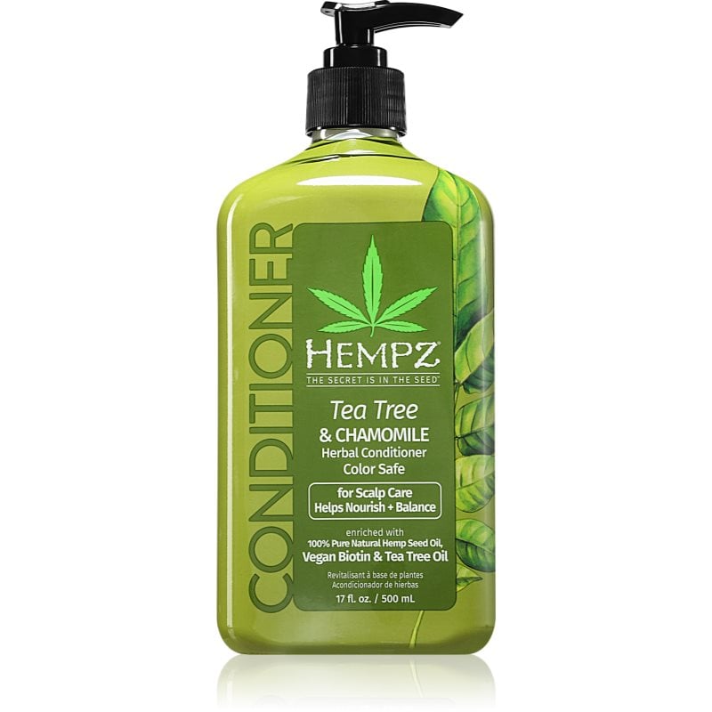HEMPZ Tea Tree & Chamomile хидратиращ балсам За коса
