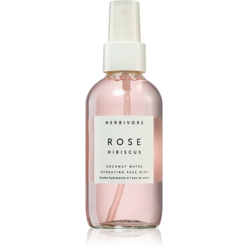 Herbivore Rose Hibiscus Coconut Water енергизираща хидратираща мъгла за лице