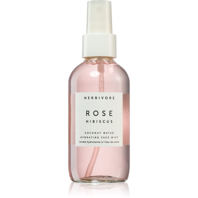 Herbivore Rose Hibiscus Coconut Water енергизираща хидратираща мъгла за лице