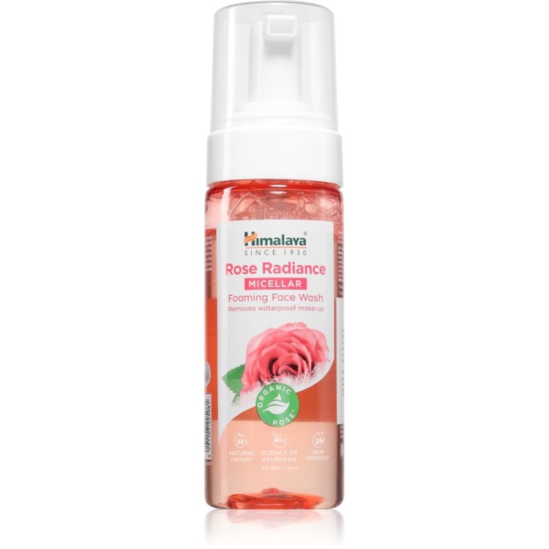 Himalaya Herbals Rose Radiance почистваща пяна за лице