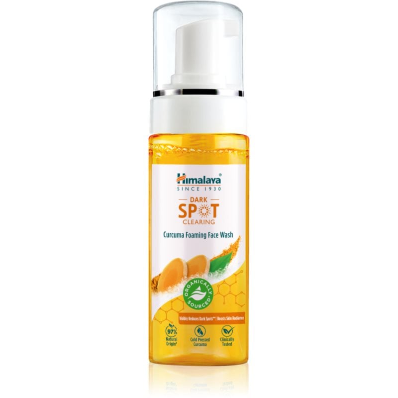 Himalaya Herbals Dark Spot Clearing почистваща пяна за лице kurkuma