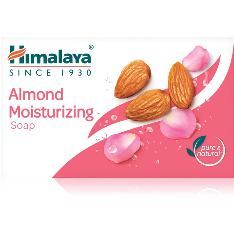 Himalaya Herbals Almond Moisturizing твърд сапун хидратираща