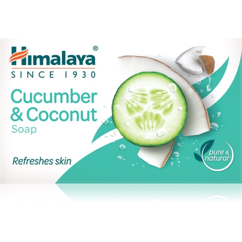 Himalaya Herbals Cucumber & Coconut твърд сапун с освежаващ ефект